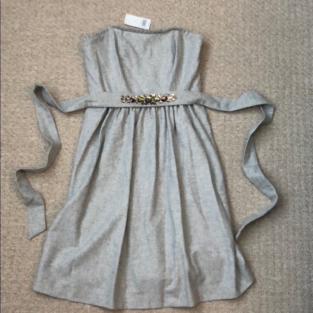 NWT Banana Republic Strapless Dress w/ Beaded Belt